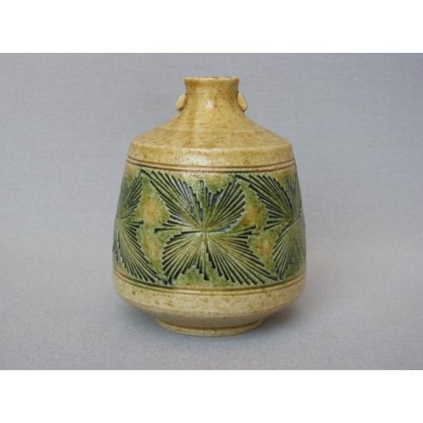 花器花瓶置物インテリア和陶器和モダン 黄瀬戸刻紋花入 Buyee Buyee 提供一站式最全面最專業現地yahoo Japan拍賣代bid代拍代購服務