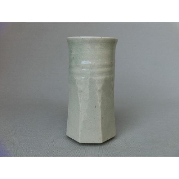 花器花瓶置物インテリア和陶器和モダン 灰釉面取筒花瓶 Buyee Buyee 提供一站式最全面最專業現地yahoo Japan拍賣代bid代拍代購服務