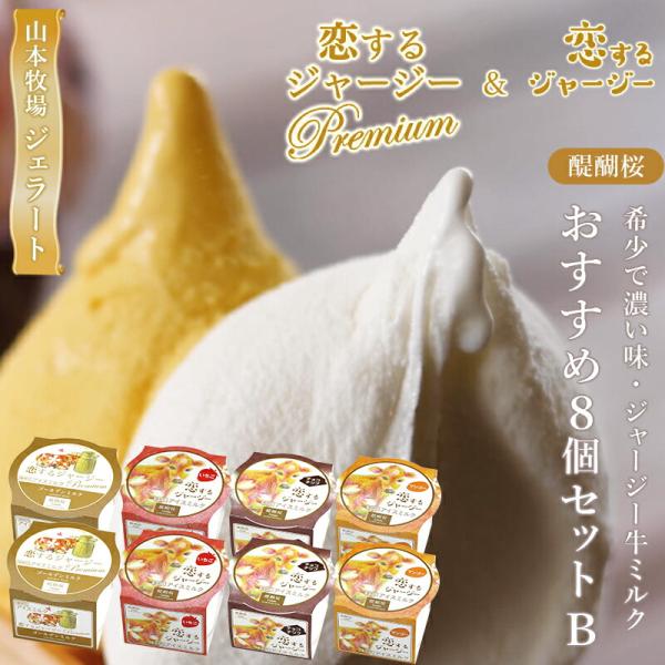 �W�F���[�g �v���~�A�� ������W���[�W�[ �A�C�X ���� 8�Z�b�g 4��~�e2�� �W���[�W�[�~���N 100���g�p ���R ���Ε� ���i�摜