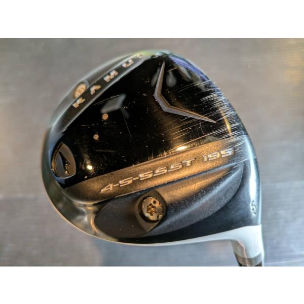 名器美品。KAMUIカムイTP-XFフェアウェイWブラックバージョン#5 KAMUI（カムイ） TP-XF ホワイトヘッド 5W 19.5°/TRPX X ライン
