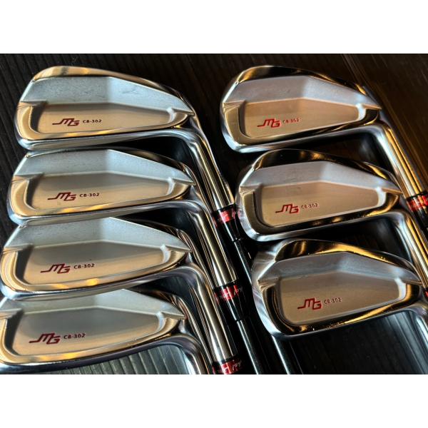 極美品 三浦技研 純鉄限定 CB-302 RAUNE i90S 7本セット CB-302 300