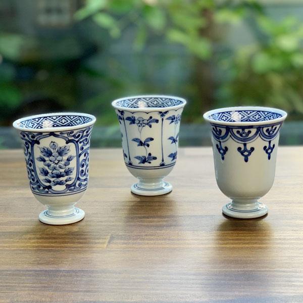 有田焼 波佐見焼 旨味グラス（3種類） : 有田焼 器の華 まるふく