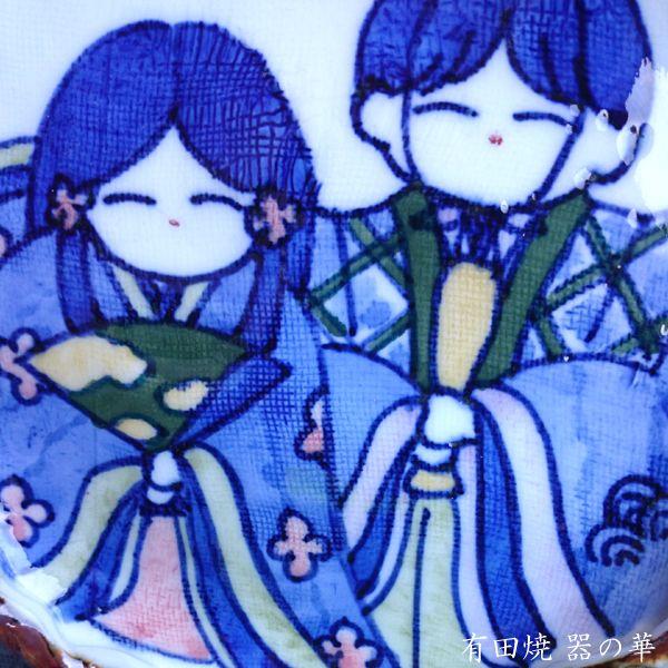 有田焼 手描き手造り 飾り皿 絵皿 雛人形 小 皿立て付き Buyee Buyee 日本の通販商品 オークションの代理入札 代理購入