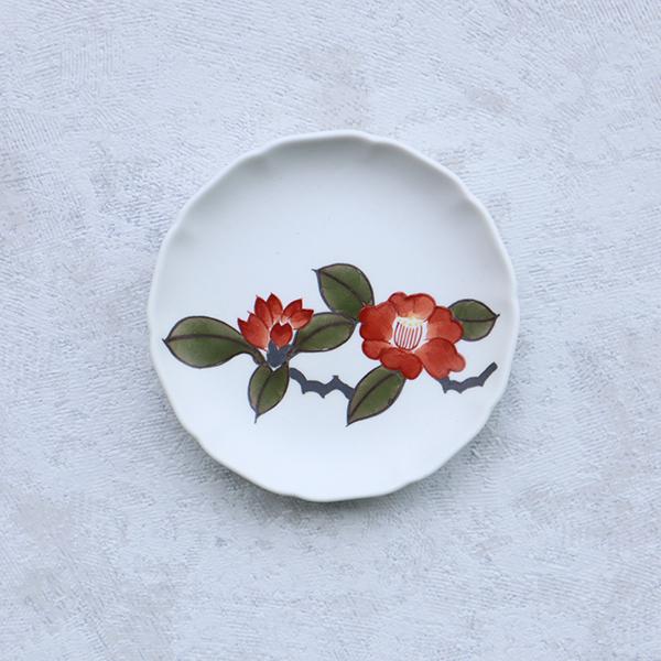 有田焼 豆皿 花椿 唐焼 : 有田焼 器の華 まるふく - 通販 - Yahoo