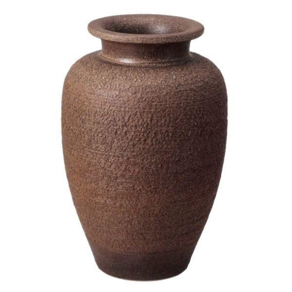大型　信楽焼　松皮花瓶　20号 信楽焼大壷 窯肌松皮壺型花瓶20号 : 器屋一信ヤフー店 - 通販