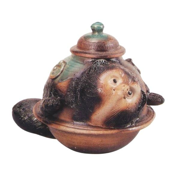 信楽焼たぬき11号 茶釜狸 : 器屋一信ヤフー店 - 通販 - Yahoo