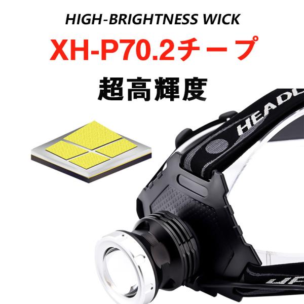 LEDヘッドライト 史上最強ルーメン 最高輝度 充電式 残量表示 伸縮ズーム 5段階の点灯モード USB輸出 登山 夜釣り アウトドア作業 SOS /【Buyee】 LEDヘッドライト 史上最強ルーメン 最高輝度 充電式 残量表示 伸縮ズーム 5段階の点灯モード USB輸出 登山 夜釣り アウトドア作業 SOS /【Buyee】