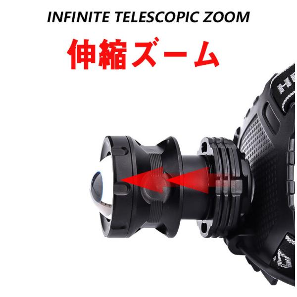 LEDヘッドライト 史上最強ルーメン 最高輝度 充電式 残量表示 伸縮ズーム 5段階の点灯モード USB輸出 登山 夜釣り アウトドア作業 SOS /【Buyee】 LEDヘッドライト 史上最強ルーメン 最高輝度 充電式 残量表示 伸縮ズーム 5段階の点灯モード USB輸出 登山 夜釣り アウトドア作業 SOS /【Buyee】