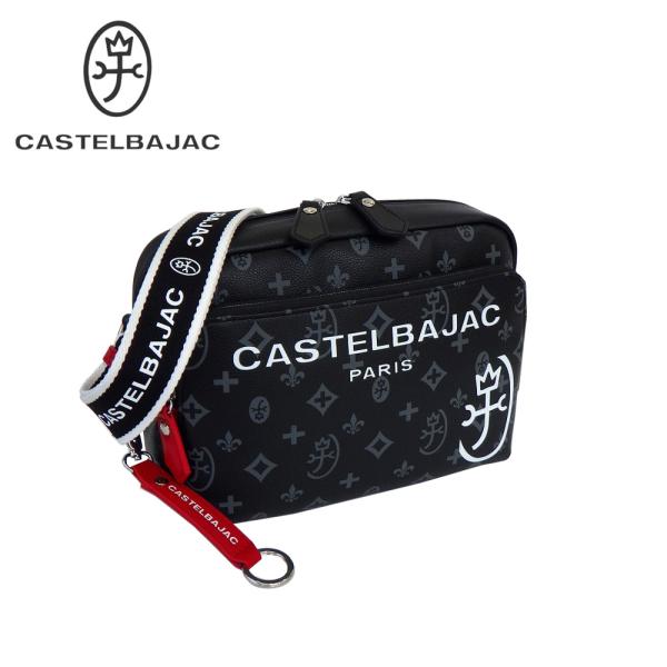 CASTELBAJAC カステルバジャック Sacha サシャ メンズ 横型ミニショルダー 合皮ショルダー ショルダーバッグ 048122