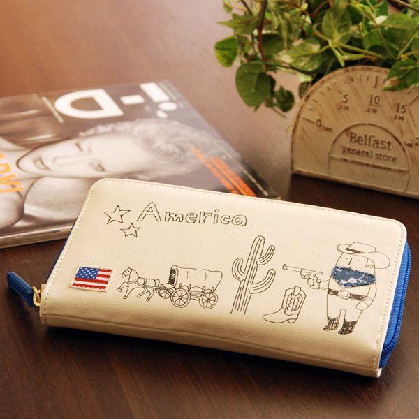 長財布 レディース 財布 お財布 高校生 ウォレット かわいい 人気 女性用 通勤 お仕事 通学 カジュアルガーリー 国旗 ワールドピープル Buyee 日本代购平台 产品购物网站大全 Buyee一站式代购 Bot Online