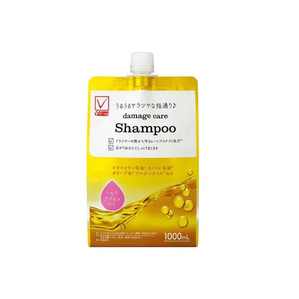 pjola ダメージケア シャンプー 詰め替え1000ml Vチェック ダメージケアシャンプー 1000ml/詰め替え 大