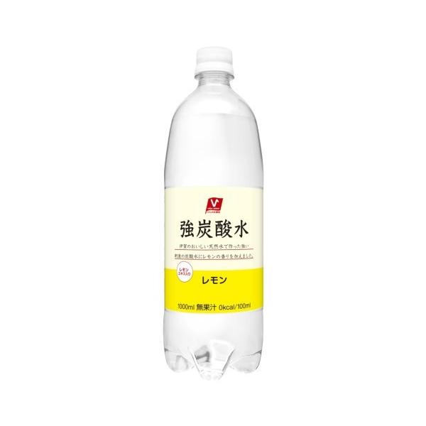 バローセレクト 強炭酸水レモン 1L (12本セット 1ケース) /強 バローセレクト 強炭酸水レモン 1L (12本セット 1ケース) /強