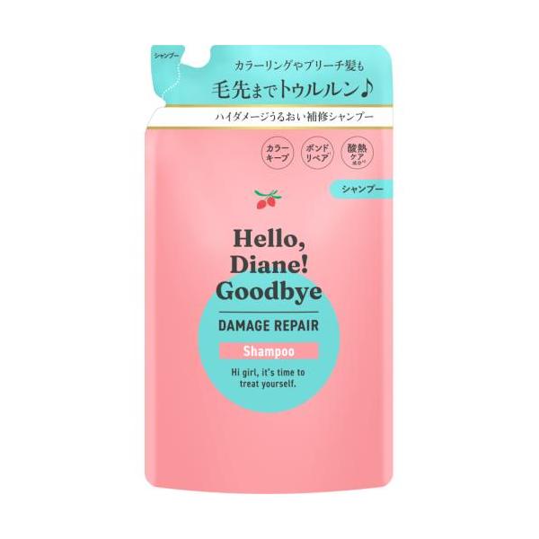他サイト： ハローダイアン グッバイ ダメージリペア シャンプー 詰替 320ml/ネイチャーラボ ヘアケア シャンプーの商品画像
