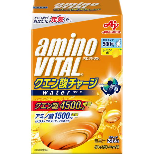 他サイト： アミノバイタル クエン酸チャージウォーター ２４Ｐ/アミノ酸　運動の商品画像
