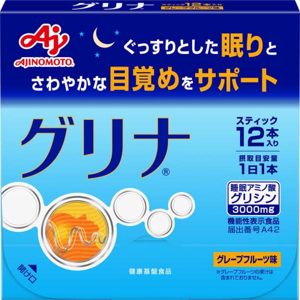 味の素★ グリナ 36本 ★アミノ酸 グリシン 睡眠アミノ酸 Amazon.co.jp: AJINOMOTO 味の素 睡眠サプリメント グリナ スティック3
