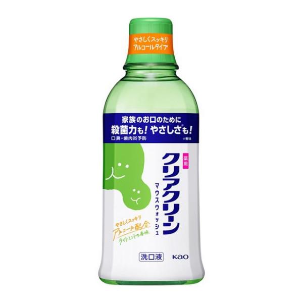 花王 クリアクリーンデンタルリンスライトミント 600ｍｌ/ クリアクリーン 歯磨き粉