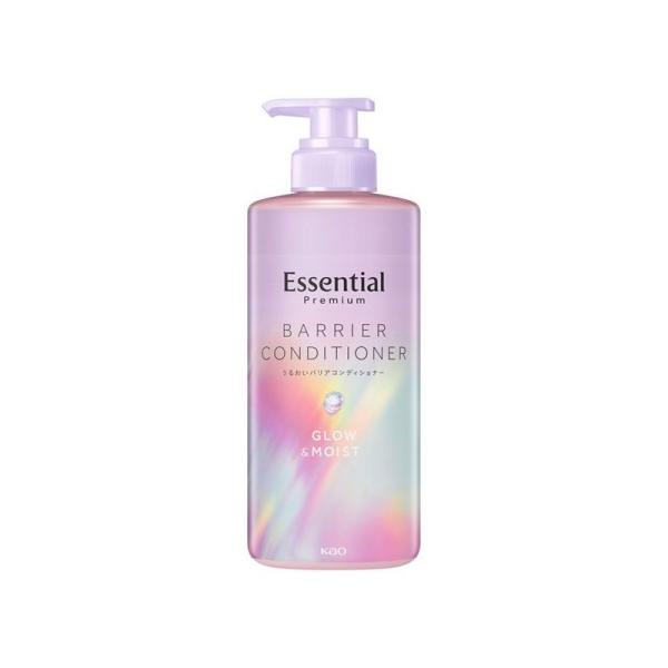 ●【在庫限り】エッセンシャル プレミアム うるおいバリアコンディショナー グロウ＆モイスト ポンプ ４５０ｍｌ/髪 シャンプー