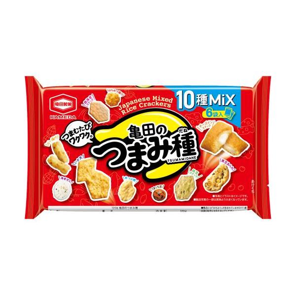 亀田のつまみ種 120g×12個セット/米菓 あられ : Vドラッグヤフー店