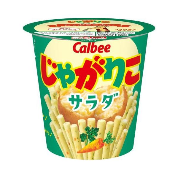 他サイト： カルビー じゃがりこ サラダ ５７ｇ×12個セット/じゃがりこ スナックの商品画像