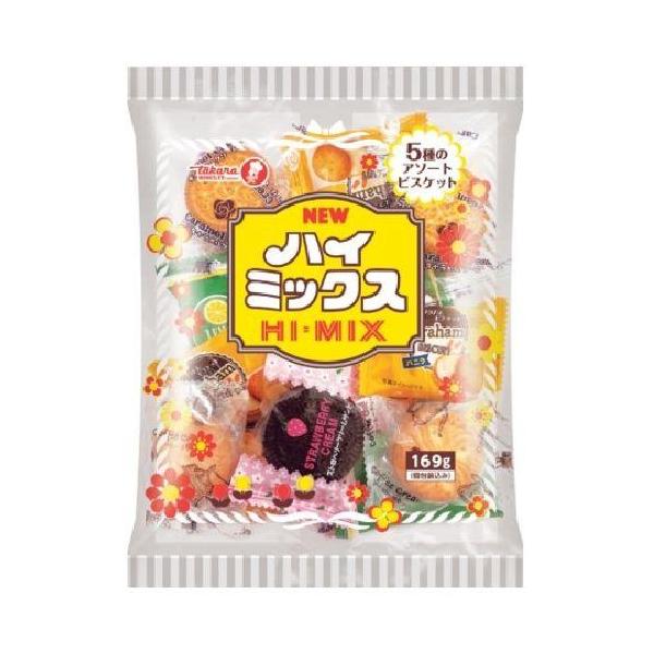 宝製菓 ニューハイミックス 5種のアソートビスケット 169g×12個セット