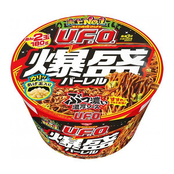 日清食品 日清焼そばU.F.O.爆盛バーレル 223g×6個セット/インスタント　麺