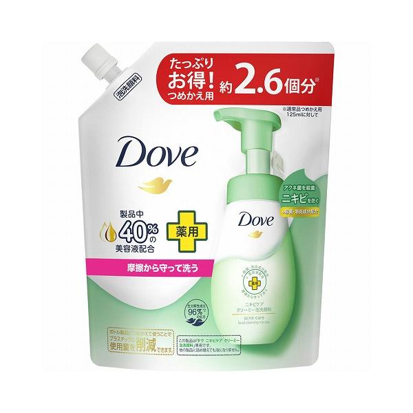 【まとめ売り】ダヴ ニキビケア クリーミー泡洗顔料 つめかえ用 11点 ダヴ ニキビケア クリーミー泡洗顔料 つめかえ大 320ml/洗顔 肌