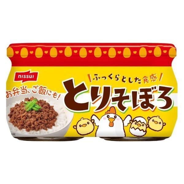 ニッスイ とりそぼろ 52g瓶×2×12個セット/ふりかけ 瓶詰め : Vドラッグ