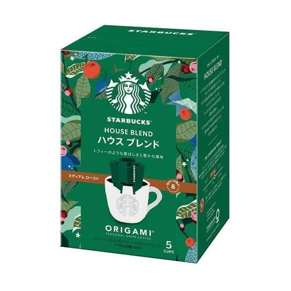 スターバックスコーヒー スターバックス オリガミ ハウスブレンド 5袋