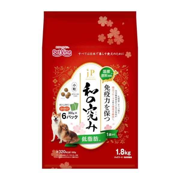 JPスタイル 和の究み 小粒 低脂肪 1歳から 1.8kg/ドックフード ドライ