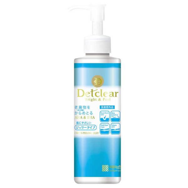 DETクリア ブライト＆ピール ピーリングジェリー 無香料タイプ 180ml