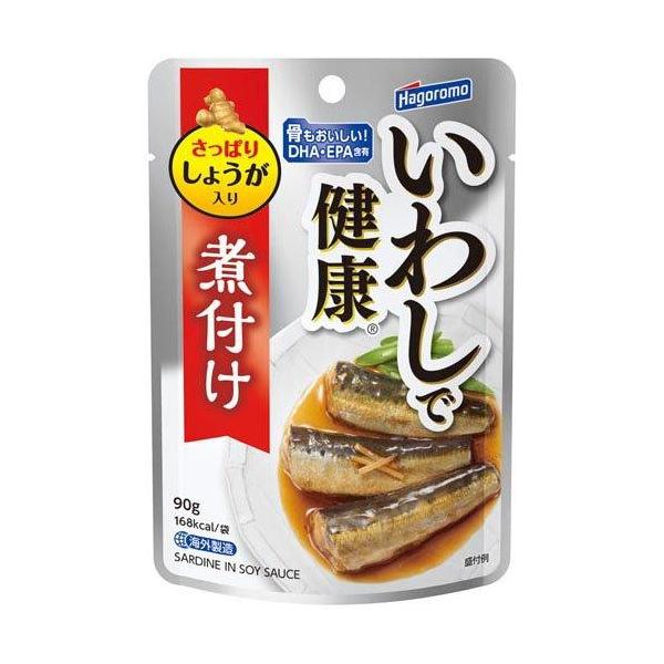 いわしで健康しょうゆ味（パウチ）90ｇ×12個セット/ いわしで健康