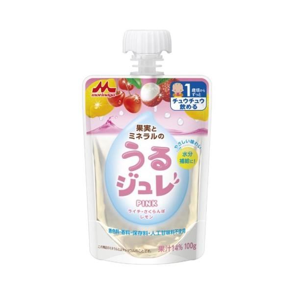 森永乳業　果実とミネラルのうるジュレPINK　100g