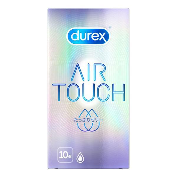デュレックスコンドームエアタッチたっぷりゼリー１０個入/衛生日用品 避妊具