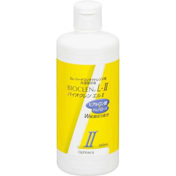 オフテクス バイオクレン エルII 360ml/コンタクト洗浄液 : V
