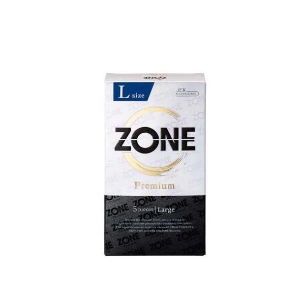 ONE ゾーン プレミアム Lサイズ ラテックス製 5個入/衛生日用品 避妊具