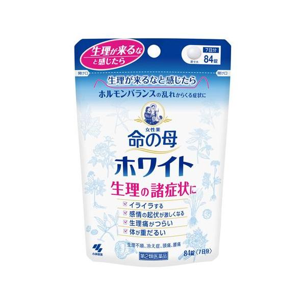 第2類医薬品)小林製薬 命の母ホワイト 84錠/ 命の母 漢方 : Vドラッグ