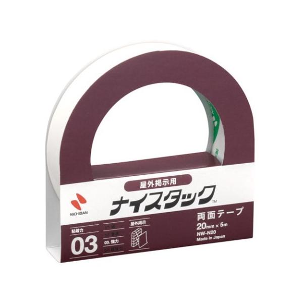 ニチバン ナイスタック屋外掲示用20ｍｍ ＮＷ−Ｎ20/ ニチバン 両面テープ