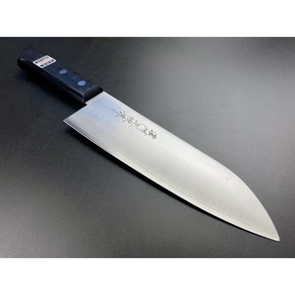 新生活 濃州正恒 V金ゴールド 黒合板三徳包丁165mm CV-650M : 岐阜 