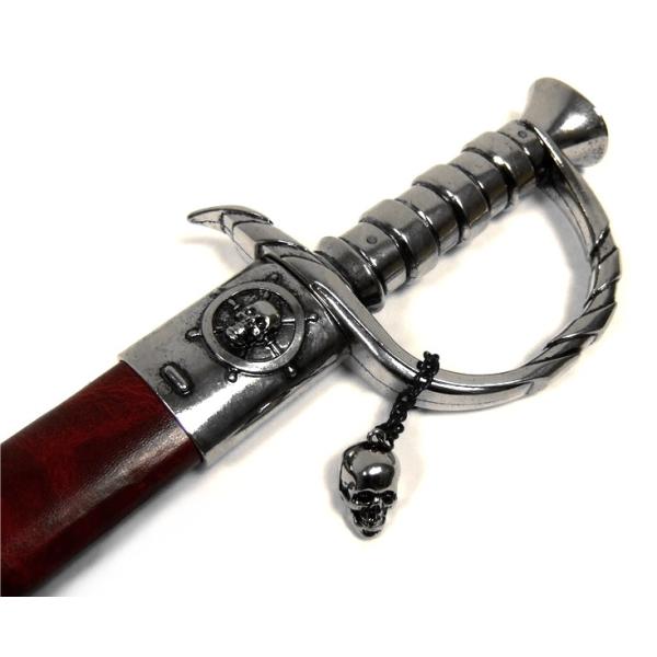 Denixデニックス 4196 ブラック ベアード海賊サーベル シルバー Prettyfunnyballoons Com