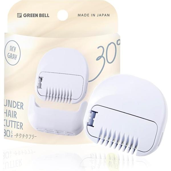 サイズ　約60mm/31g(ケース込)材質本体・ケース/ABS樹脂剃刀/ステンレス刃物鋼●ムレ・かゆみの軽減、清潔感の向上、さらに安全性への配慮と使用後のストレスを緩和し抵抗感のない新しい形のアンダーヘアカッター。●剃るだけでお手入れした後...