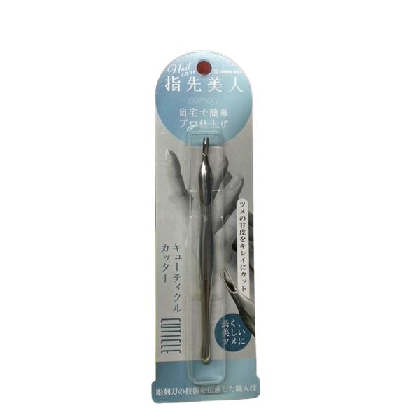 自宅で簡単にスルッと甘皮処理 日本の伝統的な彫刻刀の技術伝承した職人が刃を仕上げることにより、最高の切れ味が実現しました。商品サイズ：全長115mm商品重量：22g材質：本体/ステンレス鋼　金属粉末射出成型（ＭＩＭ成型）原産国：中国（ただし...