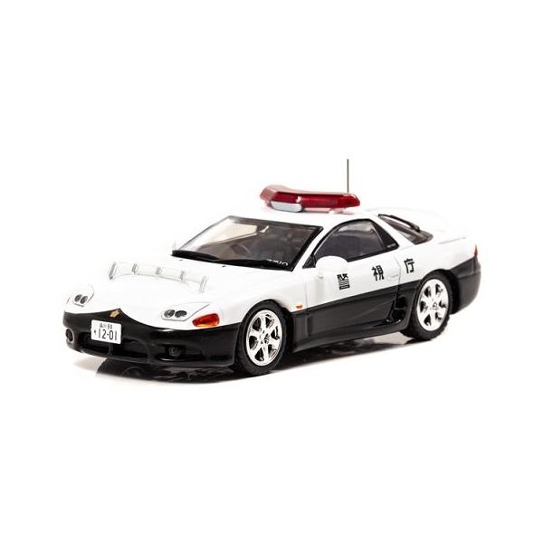 ミツビシ GTO ツインターボ MR (Z15A) 1997 警視庁高速道路交通警察隊車両(速10) （1/43 レイズH7439706）