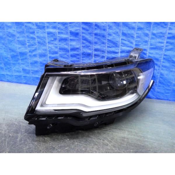 3456 ジープ コンパス MP型 M624 前期 左ライト HID 00534801990 美品
