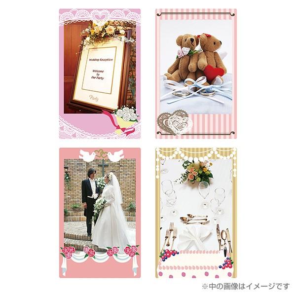 チェキデコシール ウェディング柄 4枚入 チェキをかわいくアレンジできるデコレーションシール 51 3 額縁 アルバム 雑貨の老舗 万丈 通販 Yahoo ショッピング