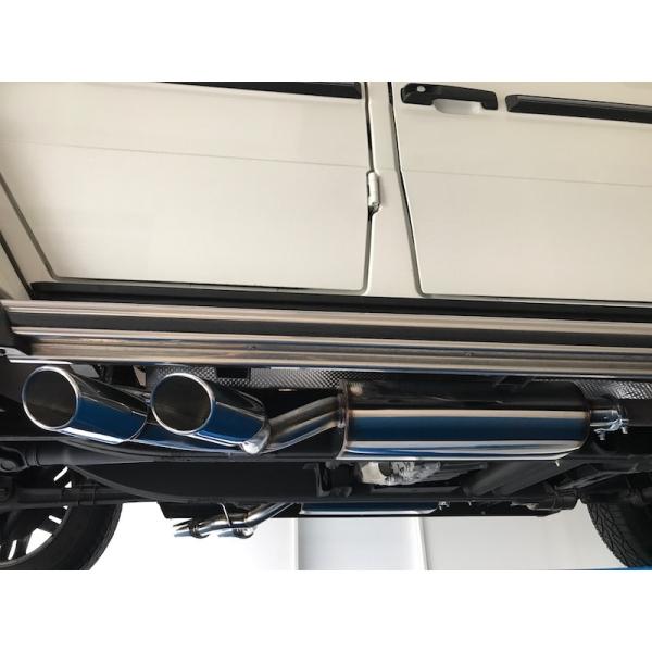 GEWANDT メルセデス・ベンツ W463 G550 ロング サイドマフラー タイプ1