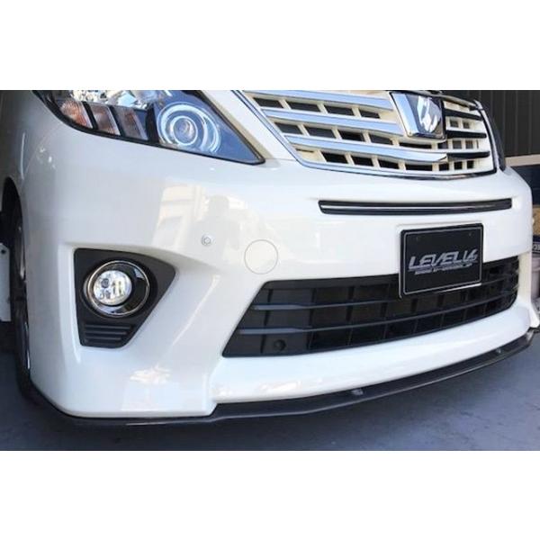 V-VISION アルファード20系 後期用 フロントリップスポイラー カーボン