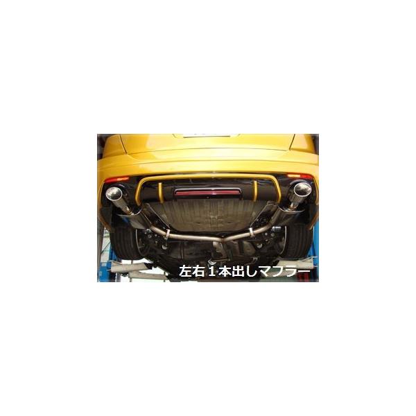 V-VISION オデッセイ RB3 左右1本出しマフラー（117φ×80オーバル×2