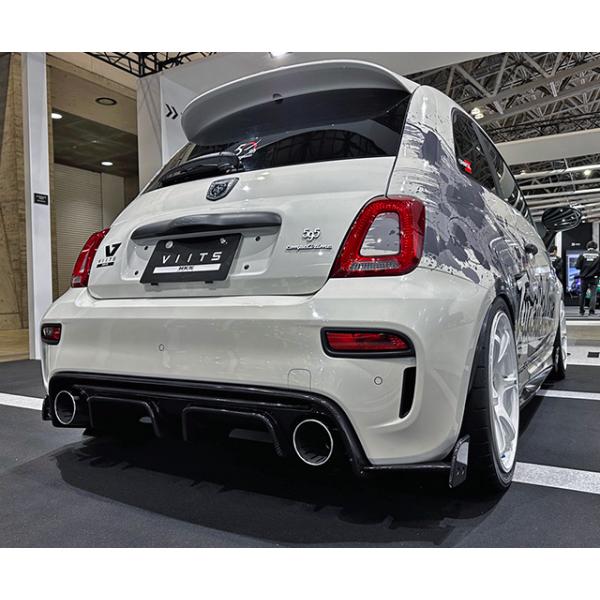 ABARTH 595 アバルト ワンオフマフラー ストレート出口90パイ 500 ABARTH 595 アバルト ワンオフマフラー ストレート出口90パイ 500