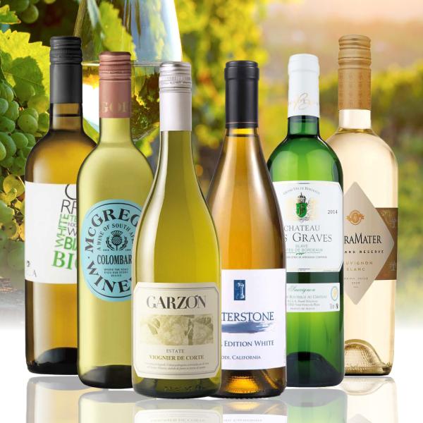 ワイン セット 白ワイン 6本 飲み比べ 蔵元直送 送料無料 9月プレミアムワインバスケット 白 6本セット ワインセット x-2609pwb2