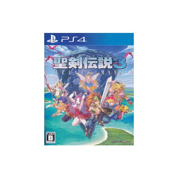 ＰＳ４　聖剣伝説３　ＴＲＩＡＬＳ　ｏｆ　ＭＡＮＡ　【ＰＳ４】 中古